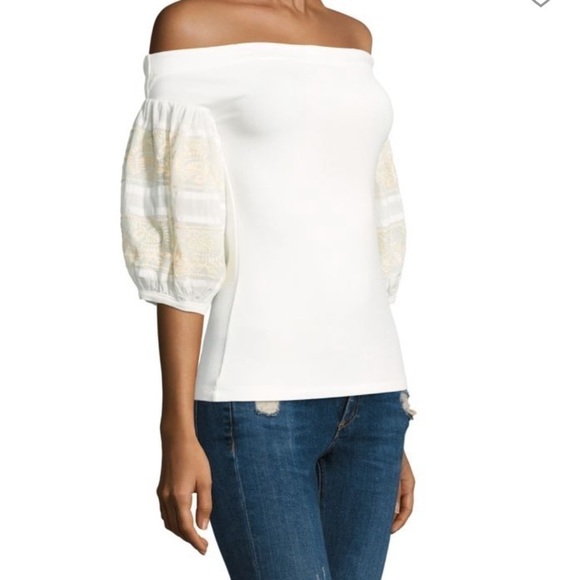 Free People Rock With It Off-The-Shoulder Top Size XS - Picture 7 of 13